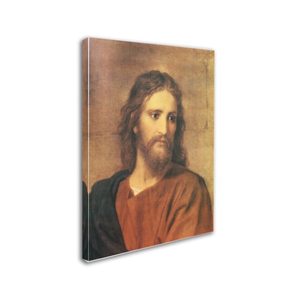 Heinrich Hofmann 'Christ At Thirty-Three' Canvas Art,24x32